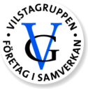 Logotyp för Vilstagruppen.
