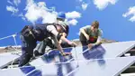 Solceller monteras på tak