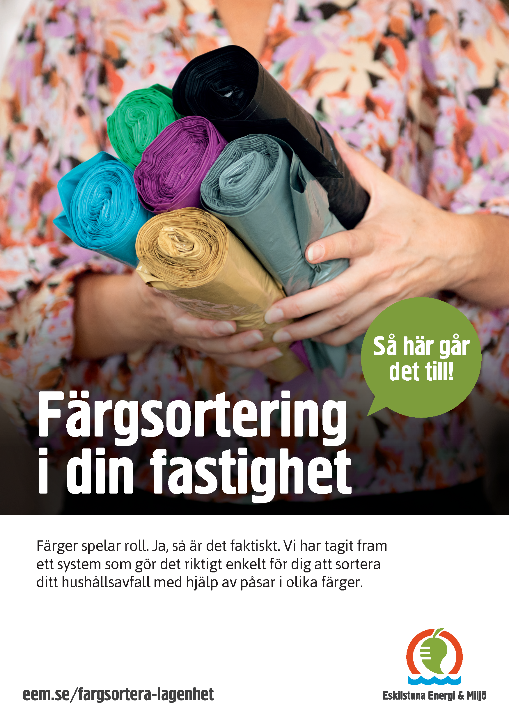 Bild på framsidan av foldern Färgsortering i din fastighet