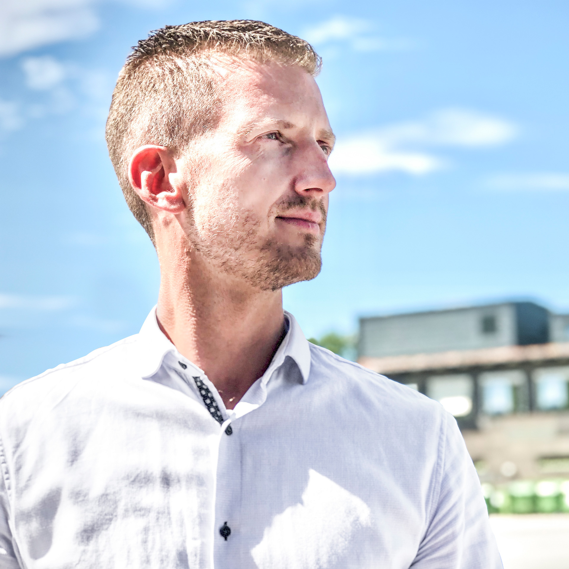 Porträtt av Kent Briby, affärsområdeschef Återvinning