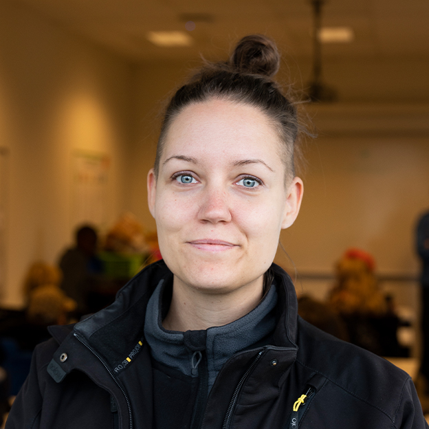 Madeleine Andersson, djurskötare på Parken Zoo