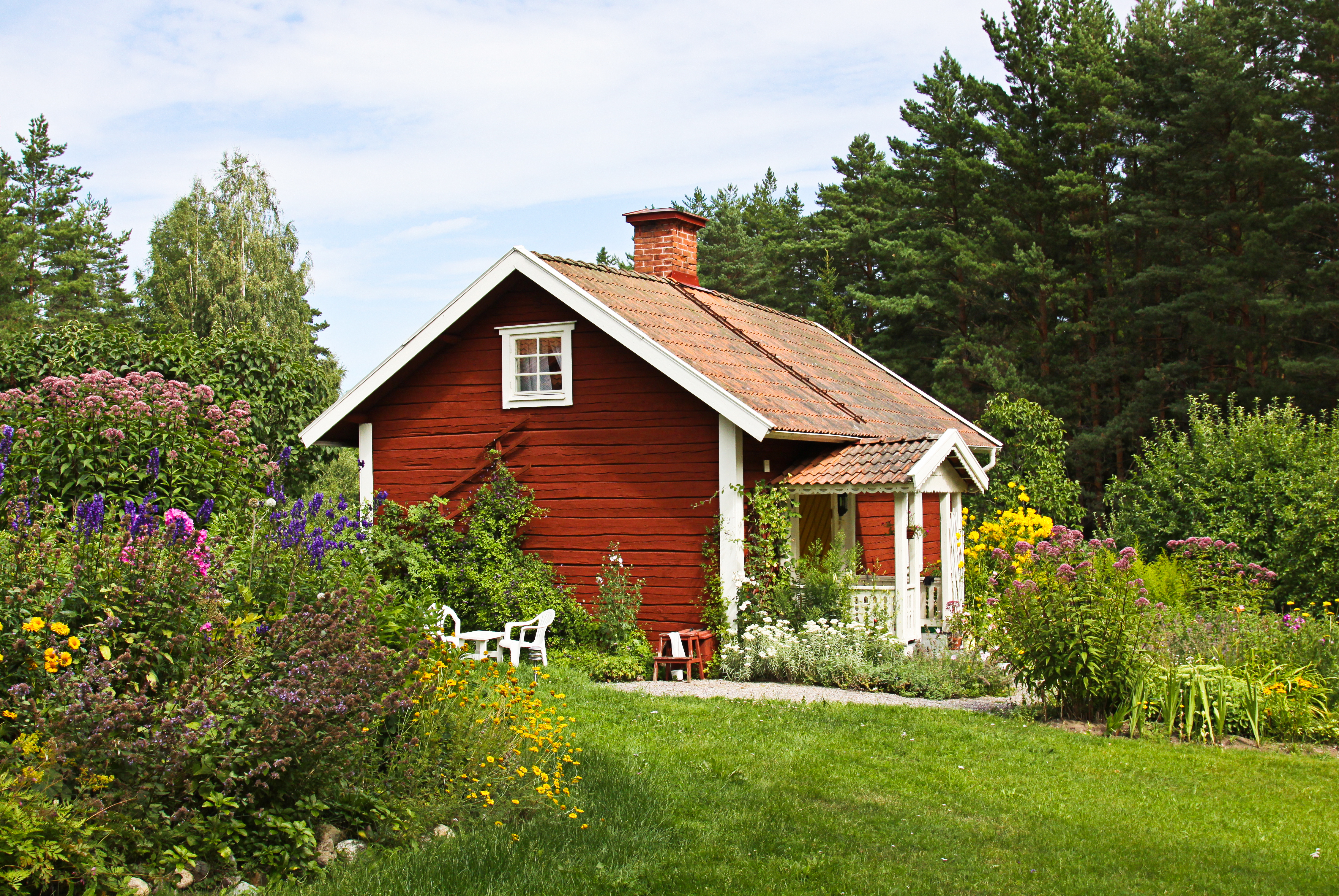 Sommartider i hus och stuga
