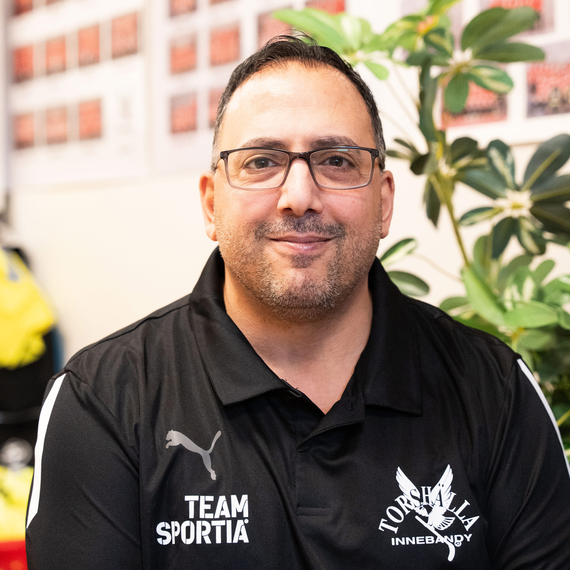 Lennart Kisswani, ordförande Torshälla Innebandy.