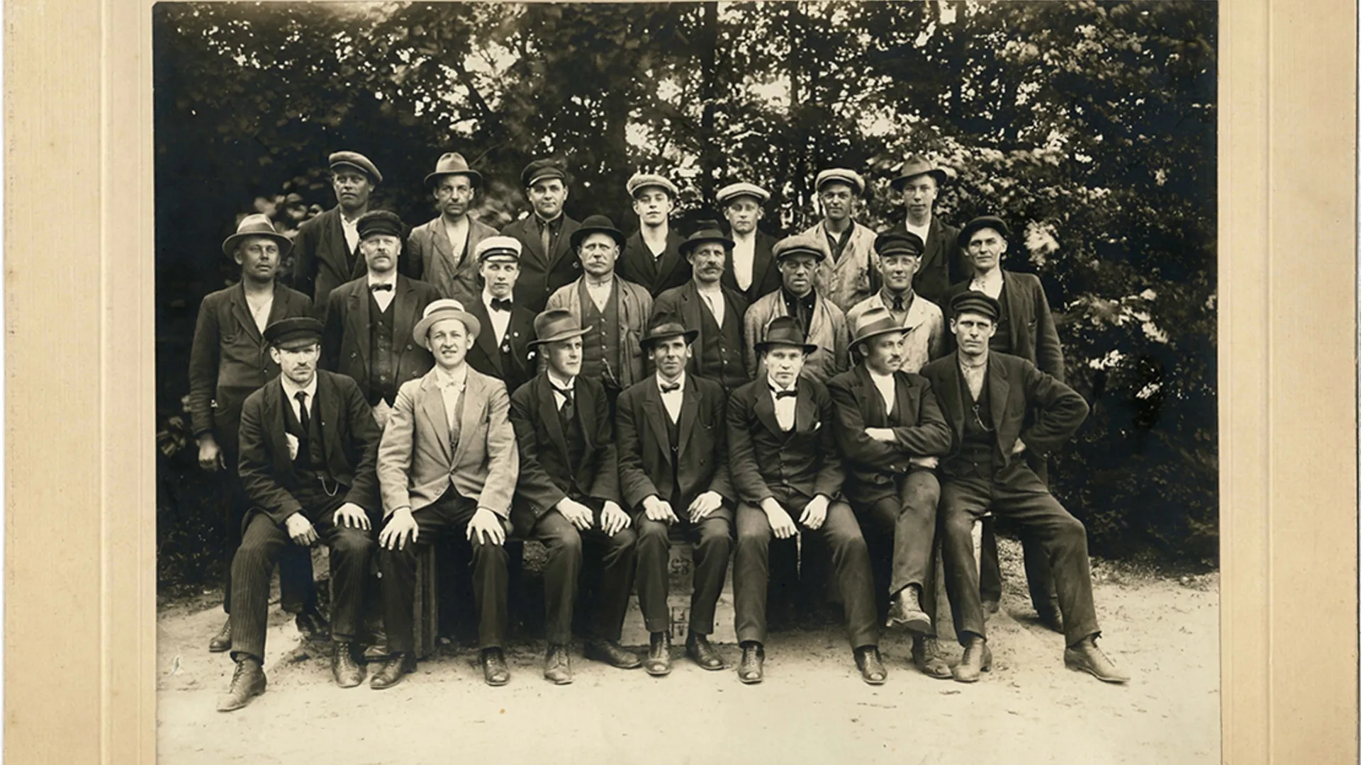 Bild på medarbetare på Elnät 1918