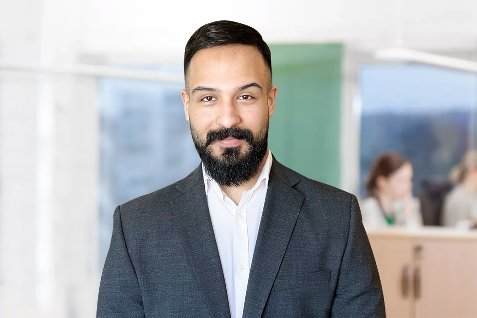 Porträtt av Zaid Al-Baghdady